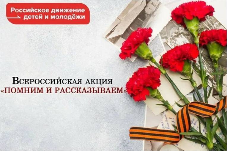 Акция «Помним и рассказываем!».