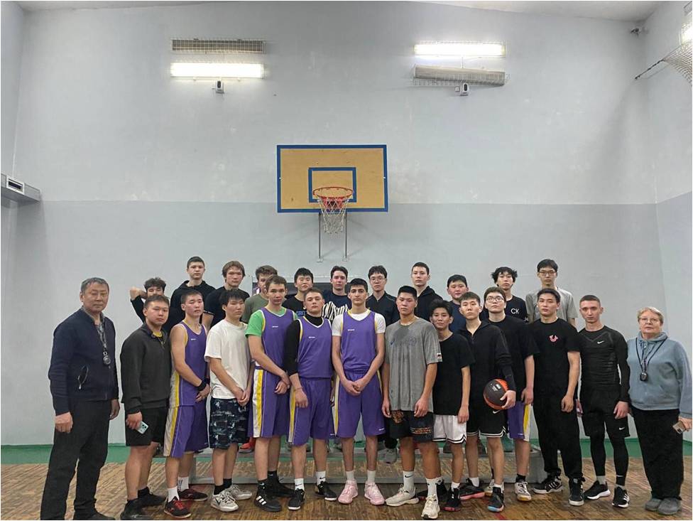 Турнир по баскетболу ко Дню защитника Отечества.